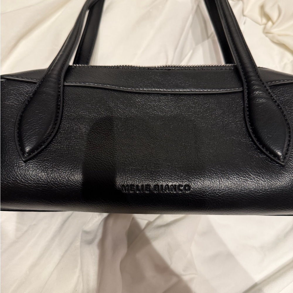 Melie Bianco Classic Black Shoulder Bag
